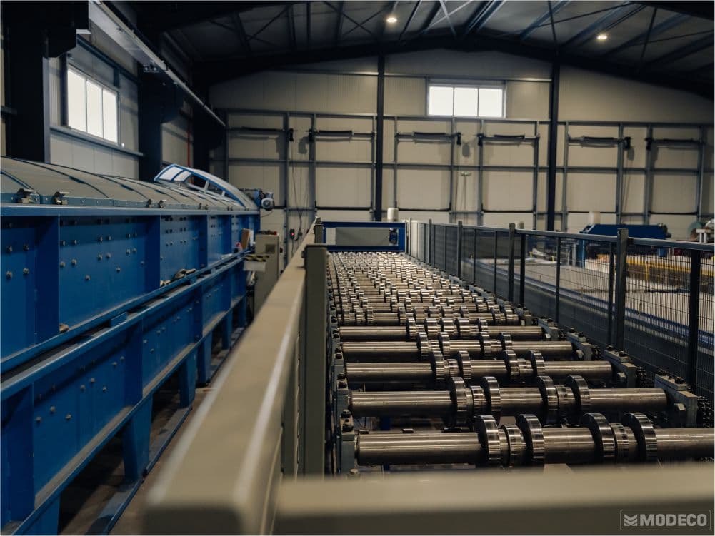 Savijanje lima na preši Modeco